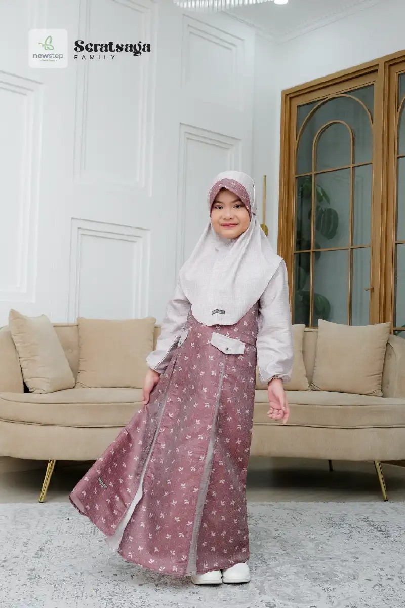 Image Seratsaga Gamis Anak